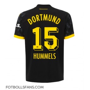 Borussia Dortmund Mats Hummels #15 Replika Bortatröja Damer 2023-24 Kortärmad